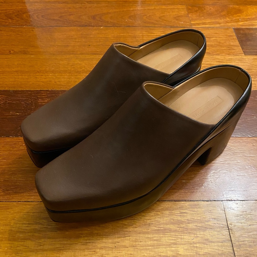 Rachel Comey dark brown clogs size 7.5